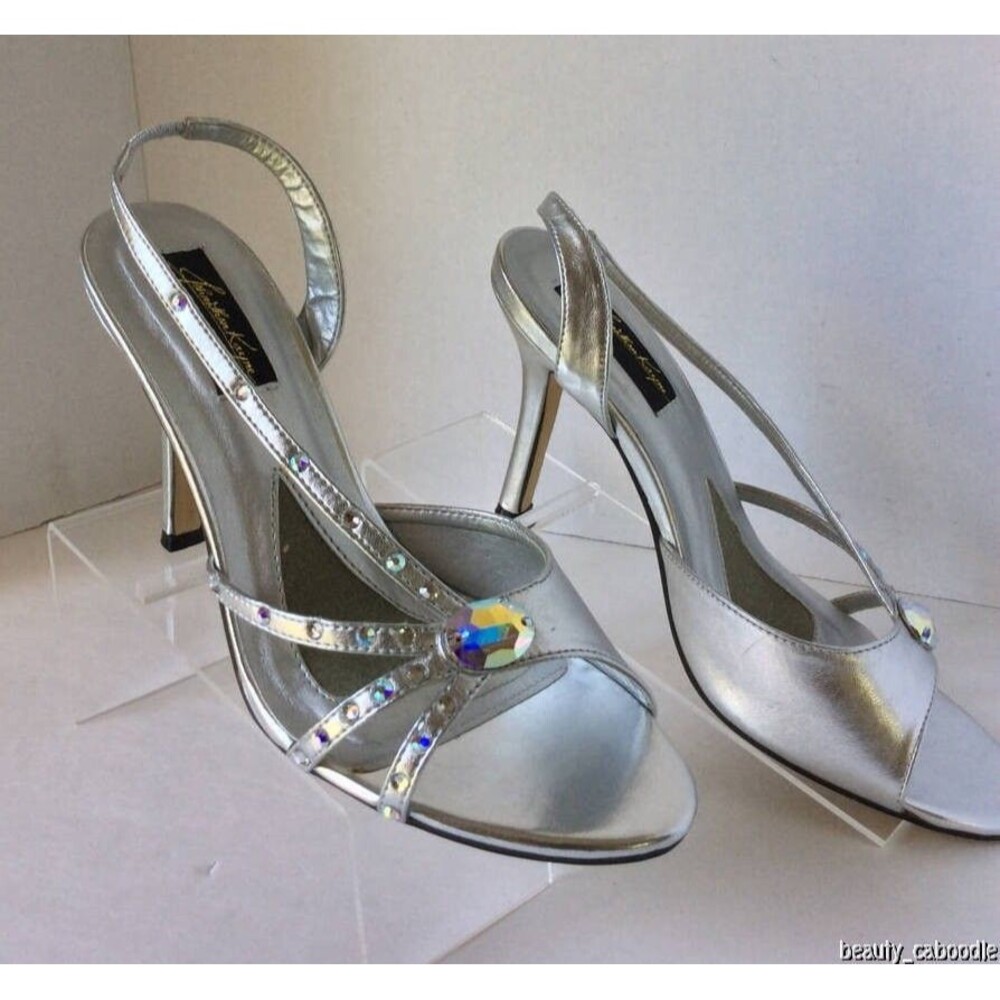 NEW JOHNATHAN KAYNE Vintage Chicago Sandals w/Swarovski Detail